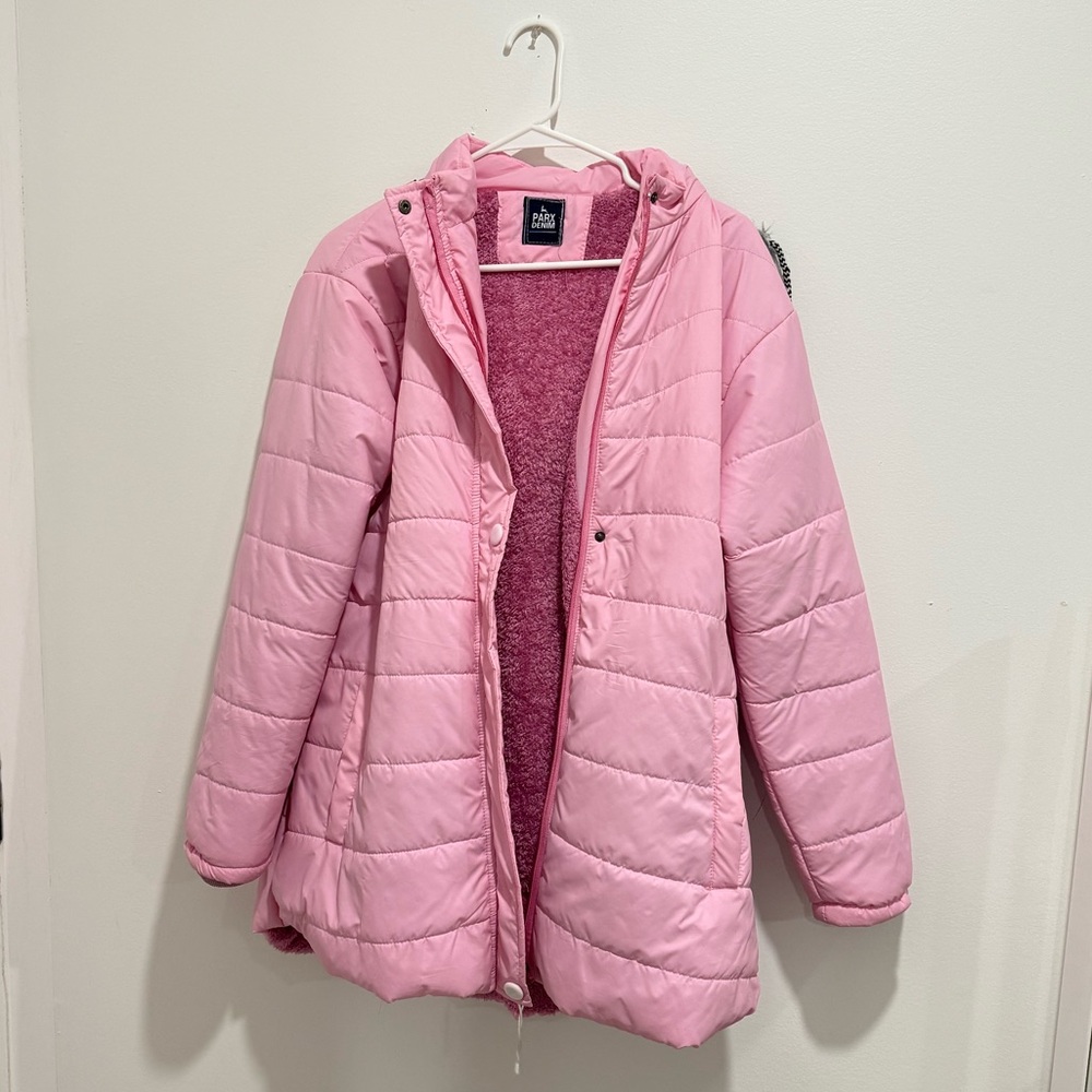 Light Pink Puffer Jacket